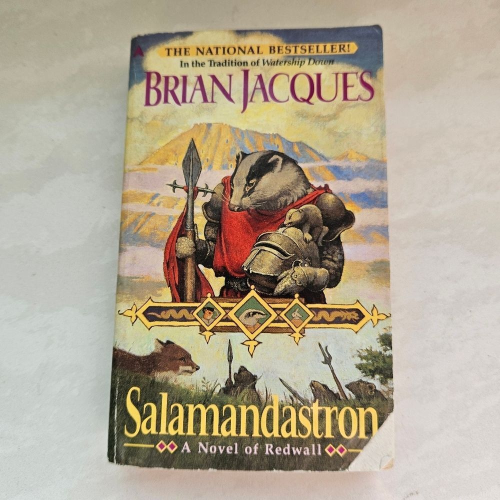 Salamandastron by Brian Jacques Paperback